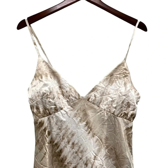 House Of Harlow 1960 X Sofia Richie Adeena Slip Dress Neutral Casual Minimalist - Picture 5 of 13